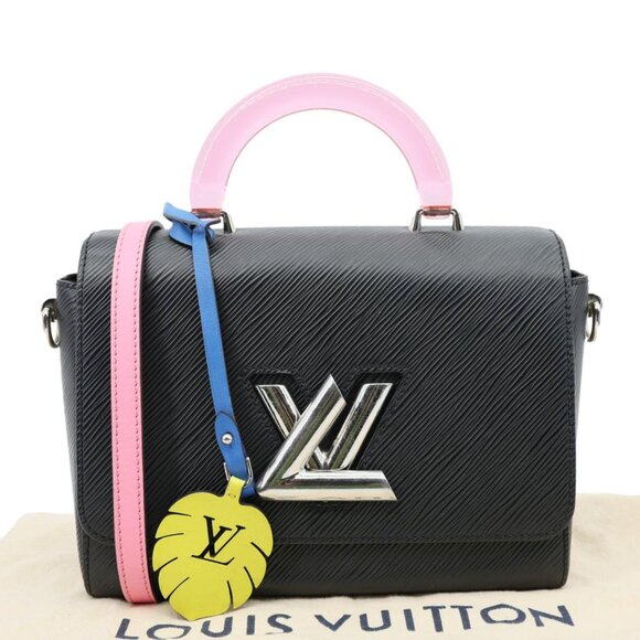 Louis Vuitton  Twist Short Handle Epi Leather Crossbody Bag Black - Picture 3 of 16